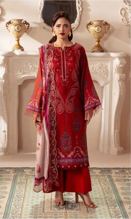 Scarlet printed attire from WOMENZZ