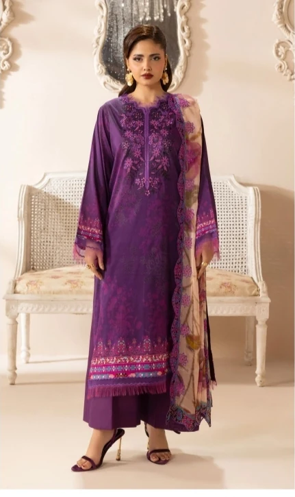 Purple occasion attire