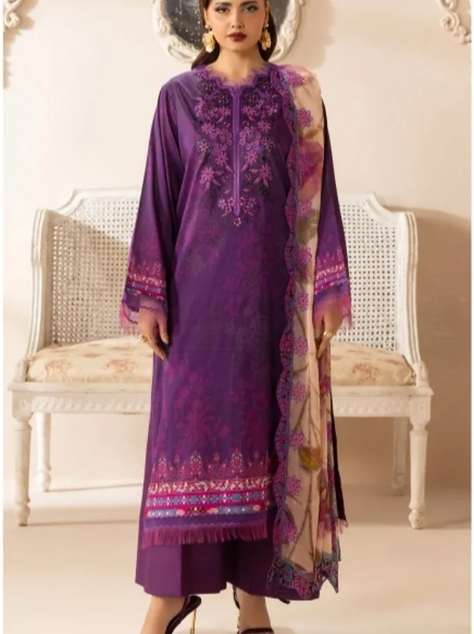 Purple occasion attire