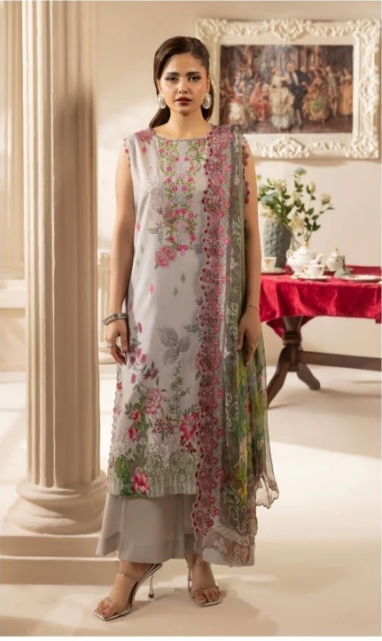 Sage floral everyday attire